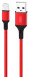XO Design Cablu Date si Incarcare USB-A - microUSB XO Design NB143, 18W, 2m, Rosu - gsmboutique