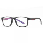 Techsuit Ochelari De Calculator Barbati Techsuit F2388, Anti-Blue Light, Negri Rosii - gsmboutique