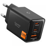 Spigen Incarcator Retea Spigen EE473EU Essential, 47W, 3A, 1 x USB-A - 2 x USB-C, Negru ACH09465 - gsmboutique