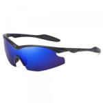 Techsuit Ochelari De Ciclism Unisex Techsuit 1806, Protectie UV, Negri Albastri Mov