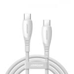 JOYROOM Cablu Date si Incarcare USB-C - USB-C Joyroom S-A59 Vibrant, 60W, 1.2m, Alb - gsmboutique