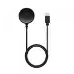 Techsuit Incarcator Wireless Techsuit TSC22 pentru Samsung Galaxy Watch Series, USB-C, Negru - gsmboutique