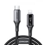 JOYROOM Cablu Date si Incarcare USB-C - Lightning Joyroom S-A60 StarTalk, 30W, 1.2m, Negru - gsmboutique