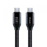 Mcdodo Cablu Date si Incarcare USB-C - USB-C McDodo CA-7132, 100W, 1.2m, Negru - gsmboutique