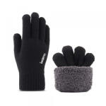 Iwarm Manusi De Iarna Tactile Iwarm ST0018, Marime 23cm, Negre - gsmboutique