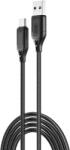 XO Design Cablu Date si Incarcare USB-A - USB-C XO Design NB235, 18W, 1m, Negru - gsmboutique
