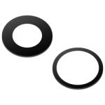 Aftermarket Geam Camera Spate Apple iPhone 11, Wide + UltraWide, Negru - gsmboutique