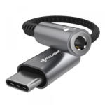 Techsuit Adaptor Audio USB-C - 3.5mm Techsuit AC14 SonicPiX, Gri