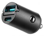 JOYROOM Incarcator Auto Joyroom JR-CCN18, 65W, 1 x USB-A - 1 x USB-C, Negru - gsmboutique
