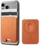 Spigen Portofel MagSafe, Spigen, Valentinus MagFit 3 Cards, Portocaliu AFA11339 (AFA11339) - gsmboutique