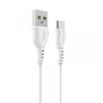 BOROFONE Cablu Date si Incarcare USB-A - USB-C Borofone BX51 Triumph, 20W, 1m, Alb - gsmboutique