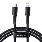 JOYROOM Cablu Date si Incarcare USB-C - Lightning Joyroom S-A32, 30W, 1m, Negru - gsmboutique