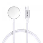 Tech-Protect Incarcator Wireless Tech-Protect MC02 Ultraboost C pentru Apple Watch Series, USB-C, Alb