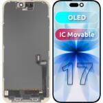MP Display cu Touchscreen MP compatibil cu Apple iPhone 17, cu Rama, Versiune OLED FHD IC Movable, Negru - gsmboutique