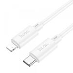 hoco. Cablu Date si Incarcare USB-C - Lightning HOCO X88, 20W, 1m, Alb - gsmboutique