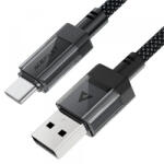 ACEFAST Cablu Date si Incarcare USB-A - USB-C Acefast C12-04, 18W, 1.2m, Negru - gsmboutique