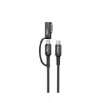hoco. Cablu Incarcare HOCO U142, USB-C - USB-C / MagSafe 3, 240W, 1.8m, Negru - gsmboutique