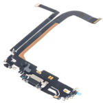 Aftermarket Banda cu Conector Incarcare - Microfon Apple iPhone 13 Pro Max, Negru - gsmboutique