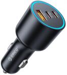 ORICO Incarcator Auto Orico HyperDrive, 165W, 5A, 1 x USB-A - 2 x USB-C, Negru (ORICO-HD-165-1A2C)