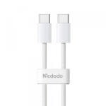 Mcdodo Cablu Date si Incarcare USB-C - USB-C McDodo CA-5690, 60W, 1m, Alb - gsmboutique