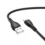 BOROFONE Cablu Date si Incarcare USB-A - microUSB Borofone BX121 Energy, 18W, 1m, Negru - gsmboutique