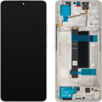 Xiaomi Display cu Touchscreen Xiaomi Poco X6 / Redmi Note 13 Pro 5G, cu Rama, Alb, Service Pack 560001N16P00 (560001N16P00)