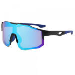 Techsuit Ochelari De Ciclism Unisex Techsuit 9337, Protectie UV, Negri Albastri