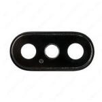 Aftermarket Geam Camera Apple iPhone X Negru