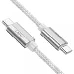 hoco. Cablu Date si Incarcare USB-C - USB-C HOCO U134, 240W, 1.8m, Gri - gsmboutique