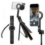 Spigen Selfie Stick Bluetooth Spigen S582W, Universal, Negru AMP11372 (AMP11372)