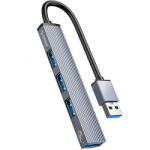 ORICO Hub USB Orico AH-A13, 1 x USB-A 3.0 - 3 x USB-A, Gri - gsmboutique