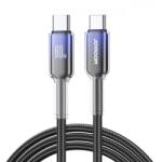 JOYROOM Cablu Date si Incarcare USB-C - USB-C Joyroom S-A42, 60W, 1.2m, Negru - gsmboutique