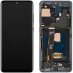 MP Display cu Touchscreen MP compatibil cu Samsung Galaxy S20 Ultra G988, cu Rama, Versiune OLED, Negru - gsmboutique