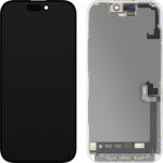 MP Display cu Touchscreen MP compatibil cu Apple iPhone 17, cu Rama, Versiune Soft OLED FHD 120Hz Diagnostic, Negru - gsmboutique