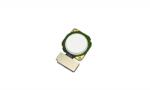 Aftermarket Home Buton + Senzor Amprenta Huawei Y9 (2018) Alb