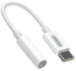 JOYROOM Adaptor Audio USB-C - 3.5mm Joyroom SH-C1, Alb