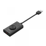 Orico Placa de sunet USB Orico SC2, 3 x Jack 3.5mm, Neagra