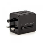 Techsuit Incarcator Retea Techsuit HHt148 Travel, 10W, 2A, 2 x USB-A, Negru - gsmboutique