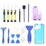 Jiafa Kit Reparatii Jiafa JF-8182 pentru inlocuire Acumulator Apple iPhone 15 Pro Max, 21in1 (6616001790A)