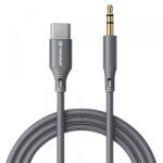 Techsuit Cablu Audio USB-C - 3.5mm Techsuit AC4 SoundFlex, 1m, Gri