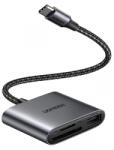 UGREEN Cititor Card USB-C UGREEN CM387, USB-A (OTG) - SD - microSD, Negru - gsmboutique