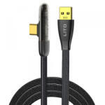 Lito Cablu Date si Incarcare USB-A - USB-C Lito LD11C, 18W, 1m, Negru - gsmboutique