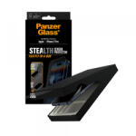 Panzer Folie de protectie Ecran PanzerGlass Ultra-Wide Fit Stealth Fastfit pentru Apple iPhone 17 Pro, Sticla Securizata, Full Glue, Neagra - gsmboutique