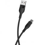 Maxlife Cablu Date si Incarcare USB-A - USB-C MaXlife MXUC-07, 20W, 1m, Negru - gsmboutique