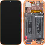 Honor Display cu Touchscreen Honor 600, cu Rama si Acumulator, Portocaliu, Service Pack 0235ATSP (0235ATSP)