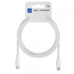Blue Star Cablu Date si Incarcare USB-C - Lightning Blue Star Eco, 27W, 1m, Alb (PJ72-18-3)