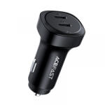 ACEFAST Incarcator Auto Acefast B2, 72W, 3A, 2 x USB-C, Negru - gsmboutique