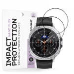 Techsuit Folie Protectie Techsuit Nano Flex pentru Samsung Galaxy Watch8 Classic, Set 2 bucati, Plastic, Neagra - gsmboutique