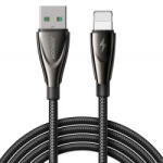 JOYROOM Cablu Date si Incarcare USB-A - Lightning Joyroom SA31-AL3, 18W, 1.2m, Negru - gsmboutique