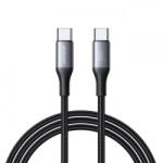 JOYROOM Cablu Date si Incarcare USB-C - USB-C Joyroom S-A28 Flash, 60W, 2m, Negru - gsmboutique